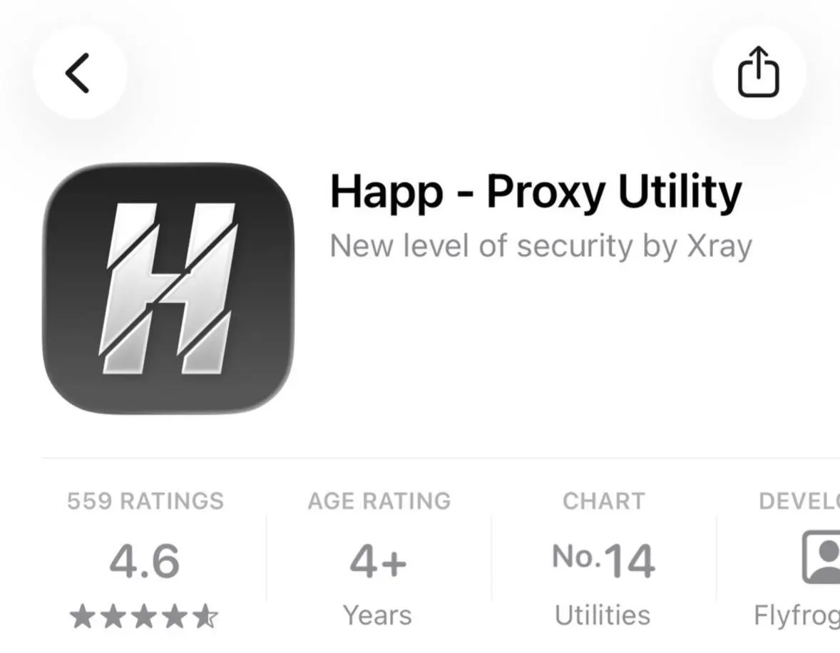 В российском сегменте App Store исчезла утилита Happ — Proxy Utility Plus, предназначенная для обхода интернет-блокировок. Apple указывает на несоответствие местному законодательству; по отчётам, число удалённых по запросам властей приложений резко выросло.