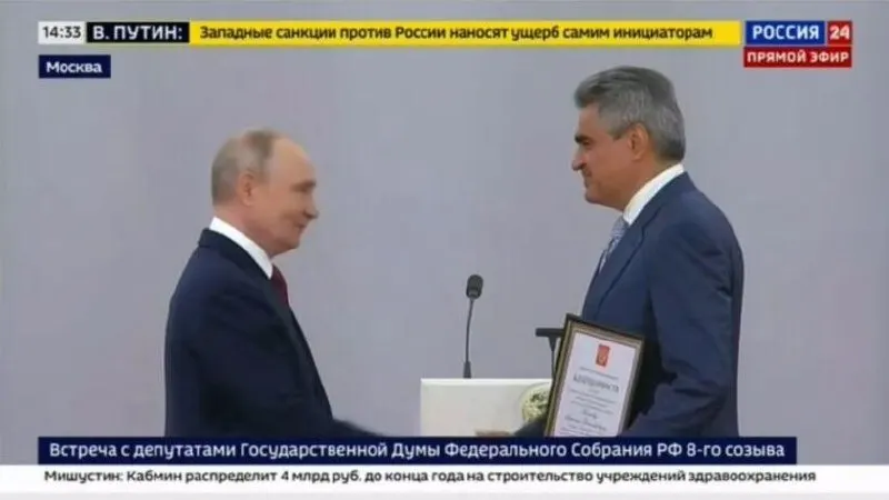 Глава партии «Новые люди» после церемонии награждения заявил о необходимости продолжать усилия ради победы в специальной военной операции.